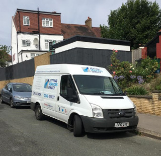 Clearing blocked drains in Hatch Road, Norbury SW16